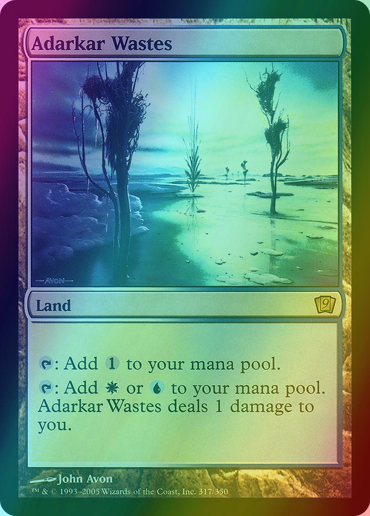 Adarkar Wastes [317x] [Ninth Edition] [Foil]