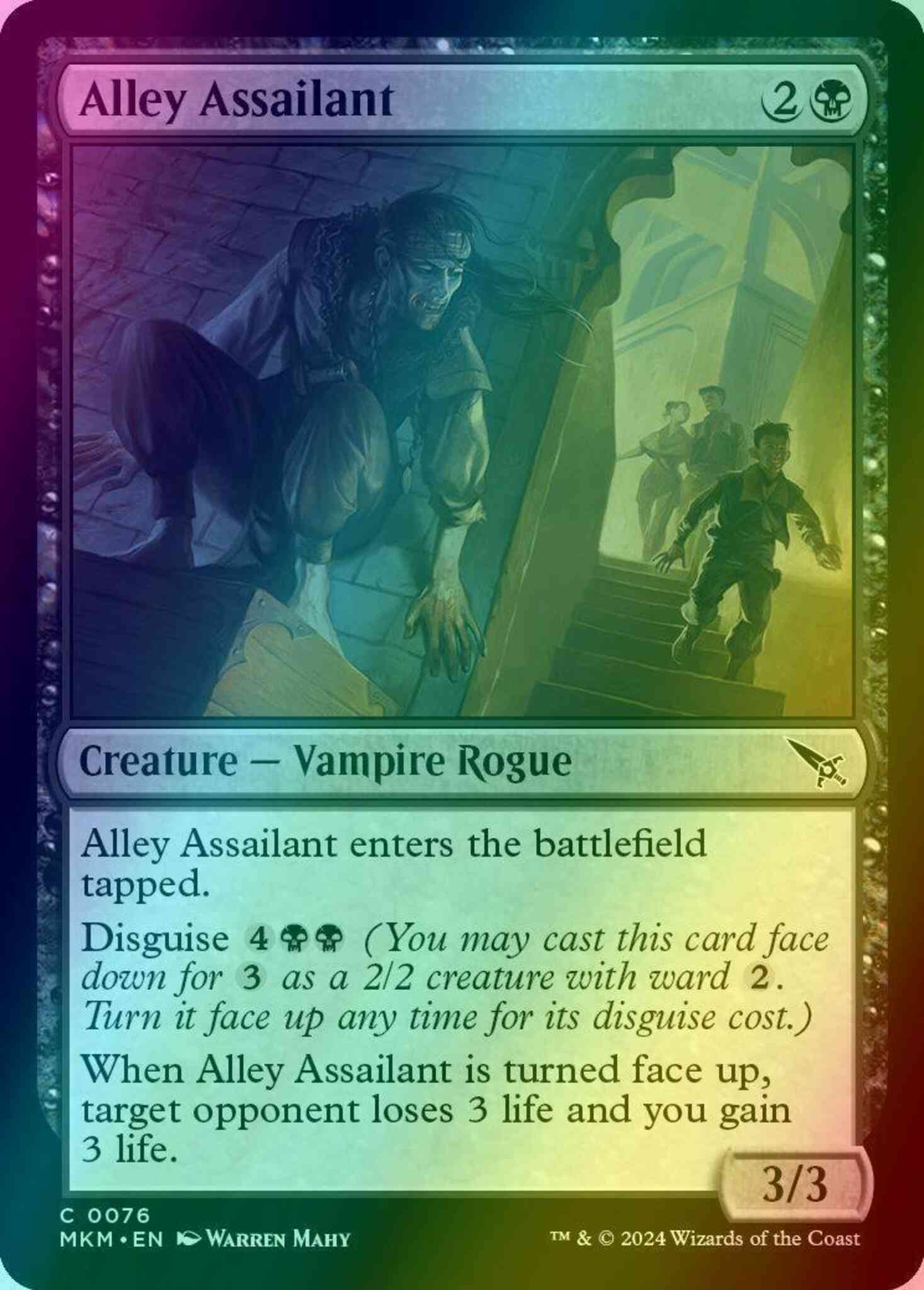 Alley Assailant [76] [Murders at Karlov Manor] [Foil]