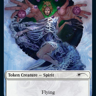 Angel Token (01) // Spirit Token (1341) [TAFR-1] [AFR/SLD Set Symbol] [The List] [Non-Foil]