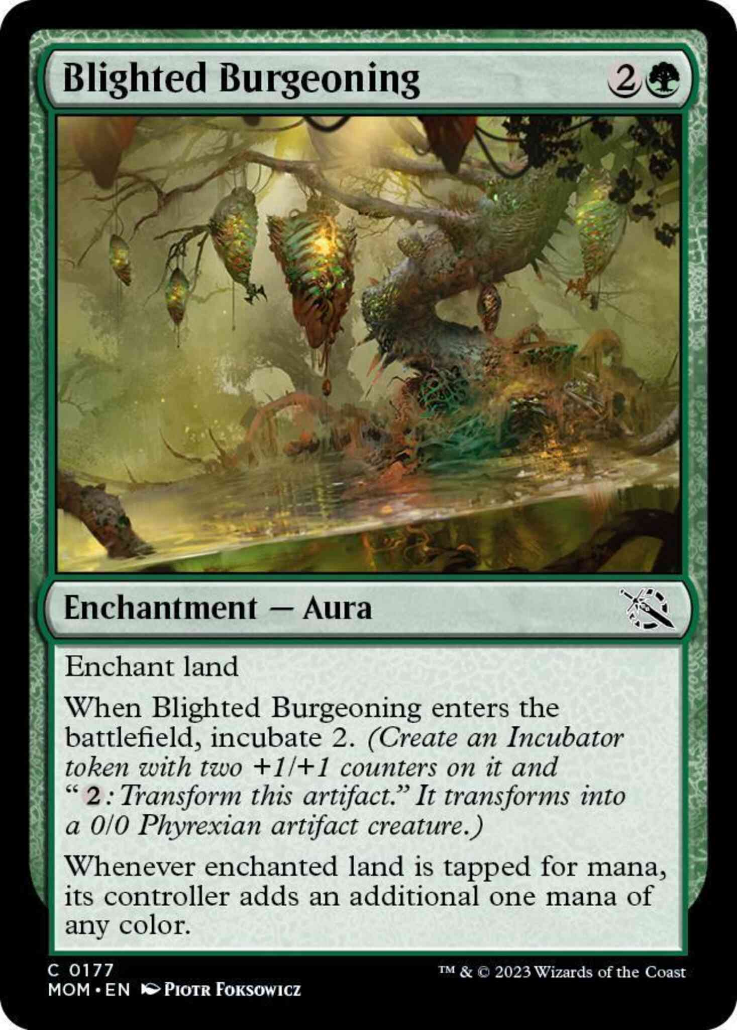 Blighted Burgeoning [177] [March of the Machine] [Non-Foil]