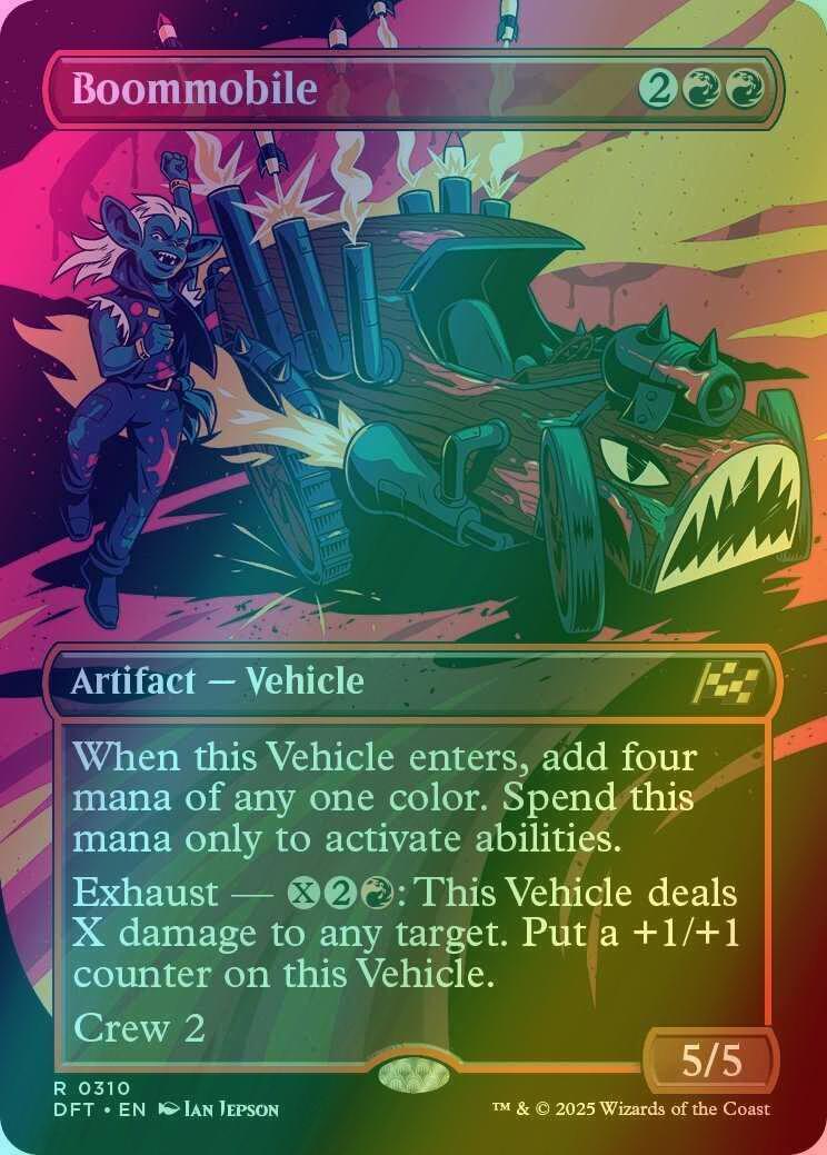 Boommobile [310] [Borderless] [Revved Up] [Aetherdrift] [Foil]