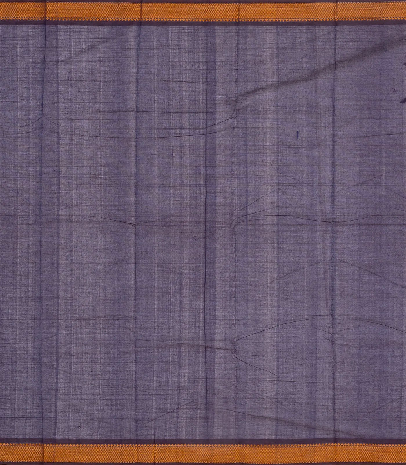 Purple Handloom Kanchi Cotton Saree With Raindrop Buttas