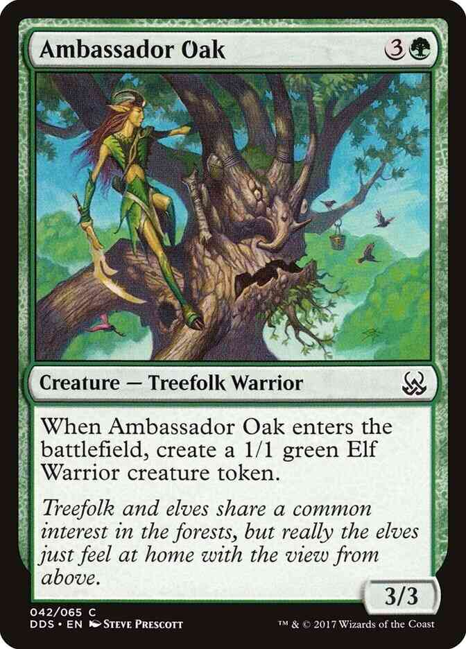 Ambassador Oak [42] [Duel Decks Mind vs Might] [Non-Foil]