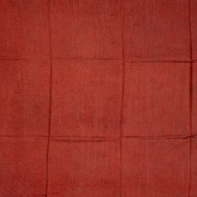 Bottle Green Handloom Tussar Silk Saree Printed With Floral Motifs