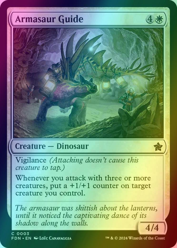 Armasaur Guide [3] [Foundations] [Foil]