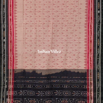 Sachipar and Mayurchandrika Sambalpuri Ikat Cotton Saree