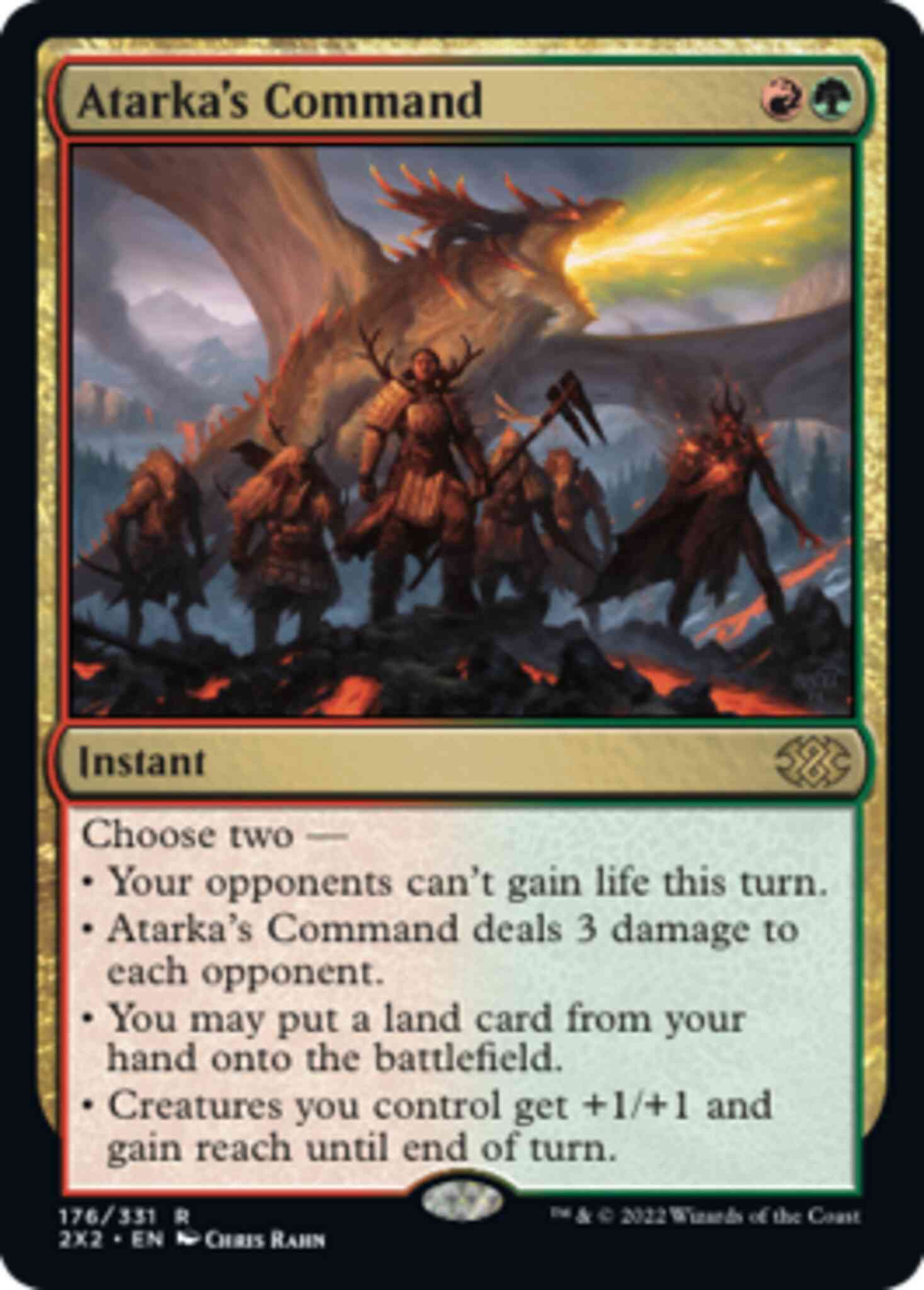 Atarka's Command [176] [Double Masters 2022] [Non-Foil]