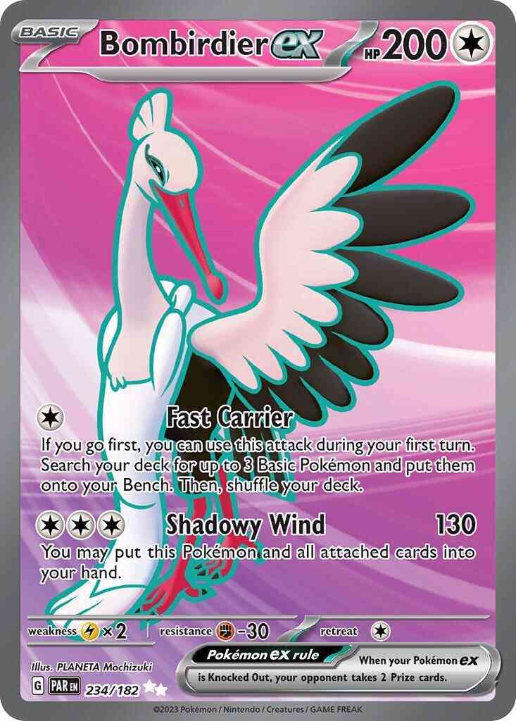 Bombirdier ex - 234/182 - Ultra Rare [sv04-234] [Ultra]