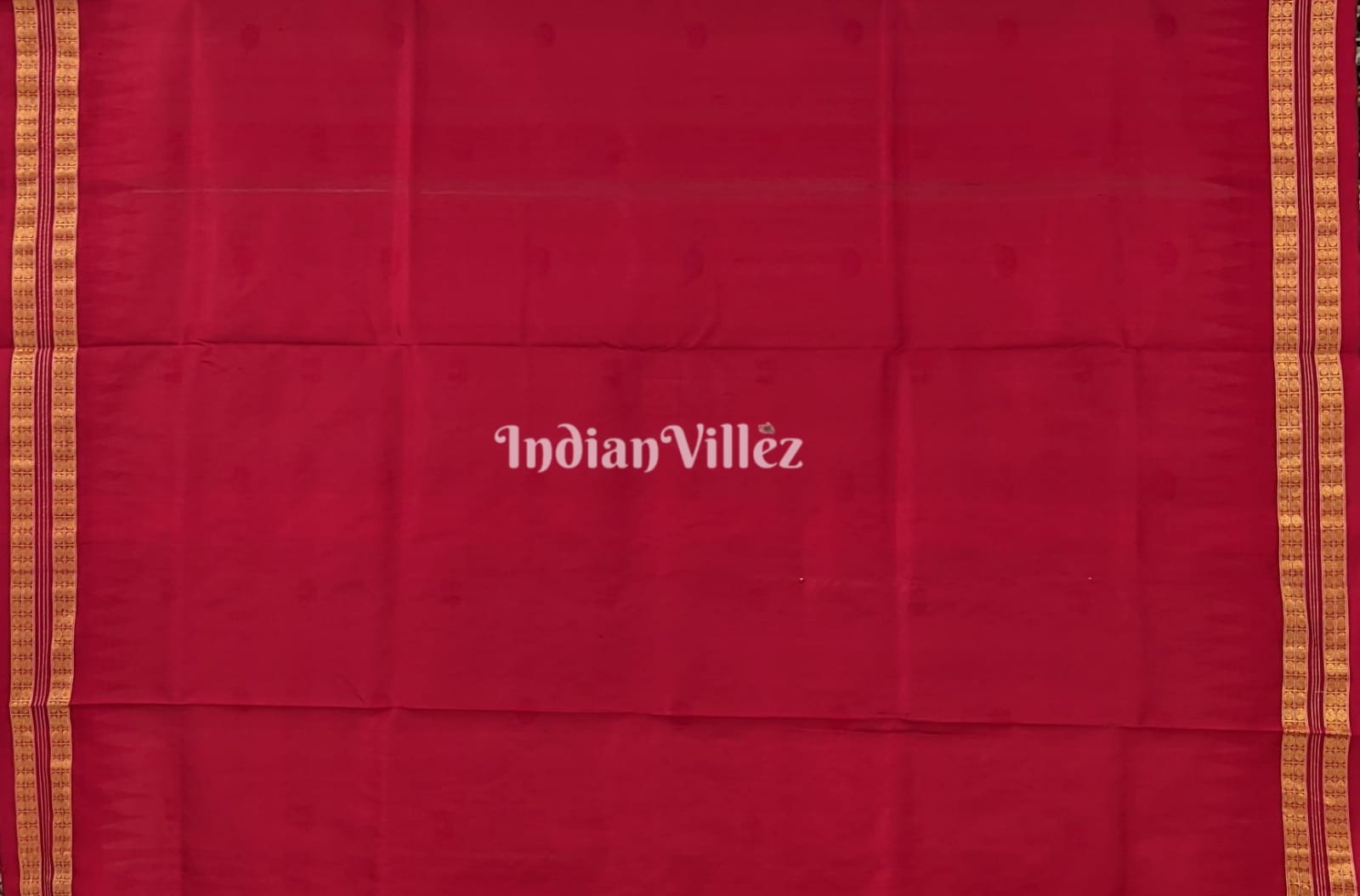 Cream Red Mahalaxmi Mantra Tissue Sambalpuri Bomkai Saree