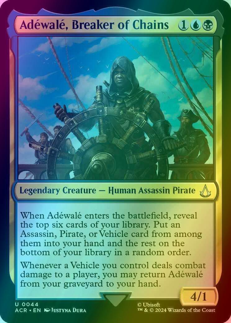Adéwalé, Breaker of Chains [44] [Assassin's Creed] [Foil]