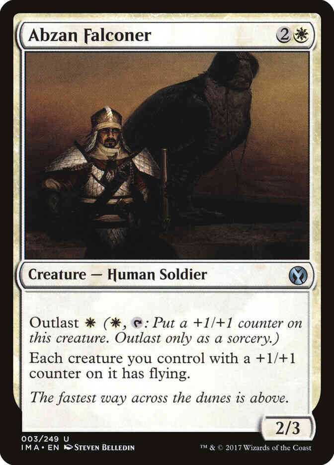 Abzan Falconer [3] [Iconic Masters] [Non-Foil]