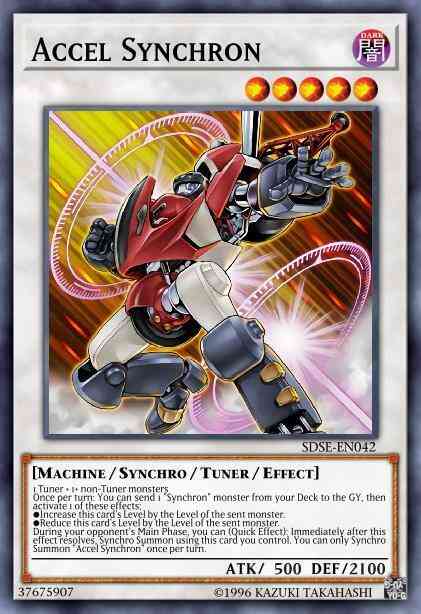 Accel Synchron - SDSE-EN042 - Super Rare - 1st Edition