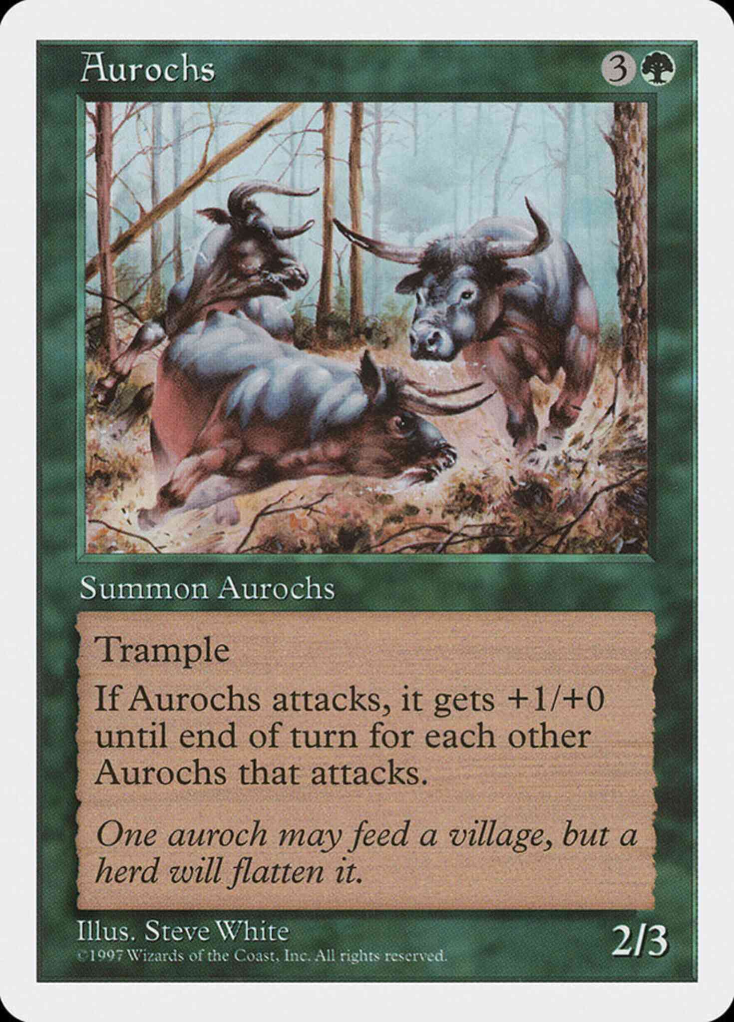 Aurochs [279] [Fifth Edition] [Non-Foil]