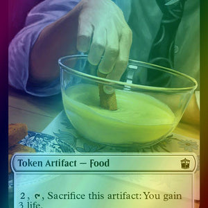 Alien Angel Token (11) // Food Token (26) [Universes Beyond: Doctor Who: Tokens] [Foil]