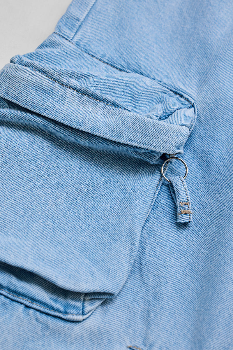 Light Blue Baggy Fit Jeans