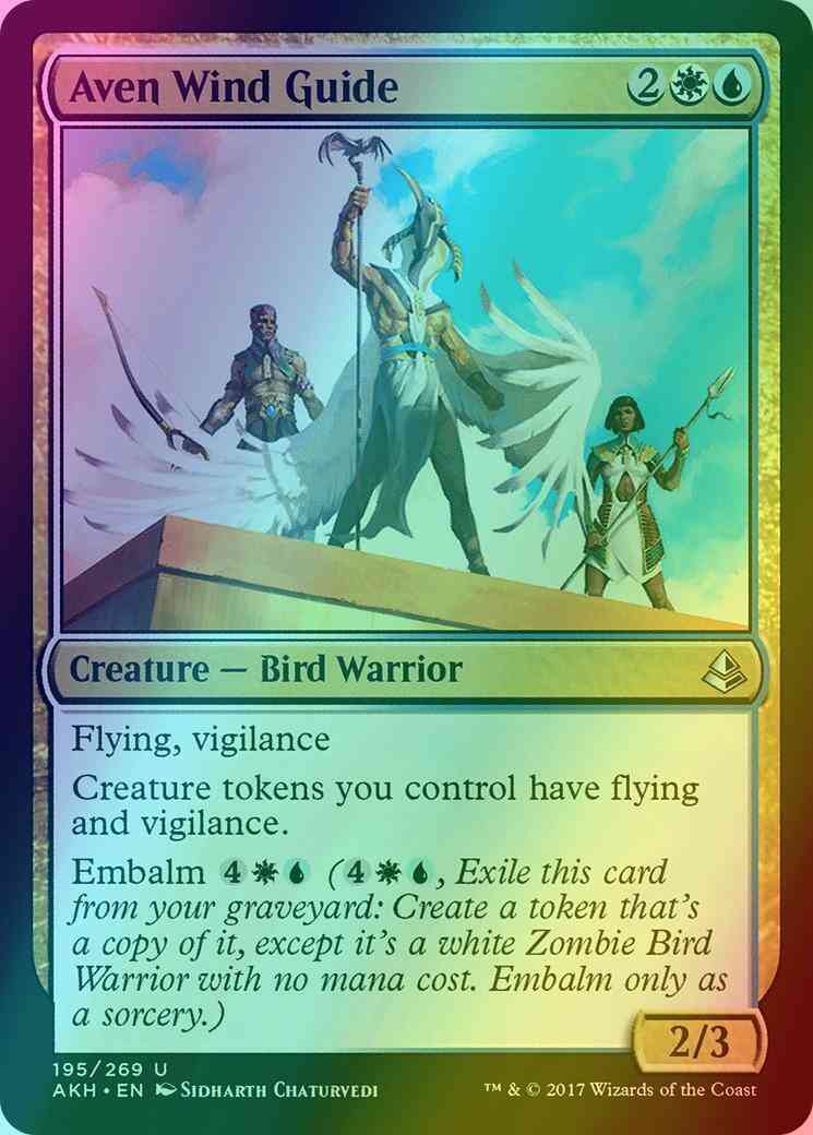 Aven Wind Guide [195] [Amonkhet] [Foil]