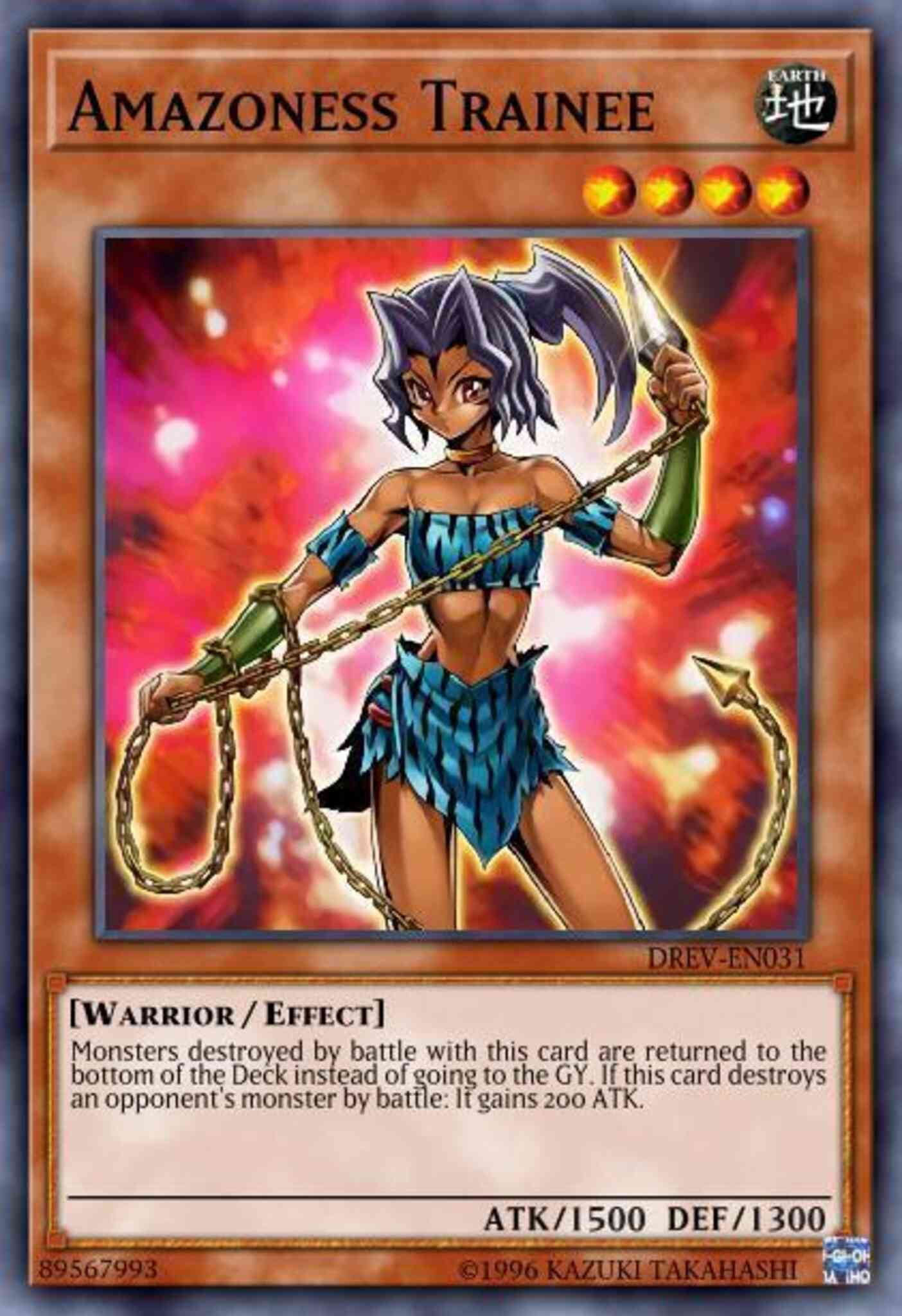 Amazoness Trainee - BP01-EN213 - Starfoil Rare - 1st Edition