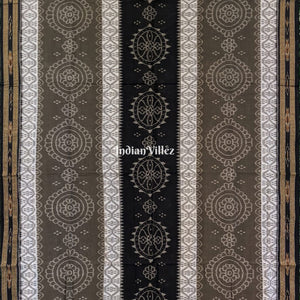 Multicolored Sambalpuri Ikat Maniabandha Cotton Saree