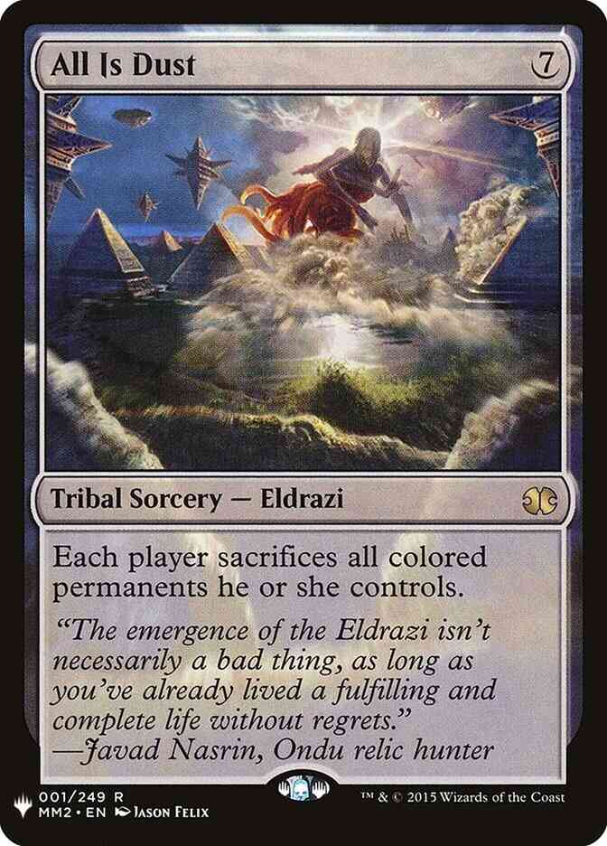 All Is Dust [MM2-1] [The List] [Non-Foil]