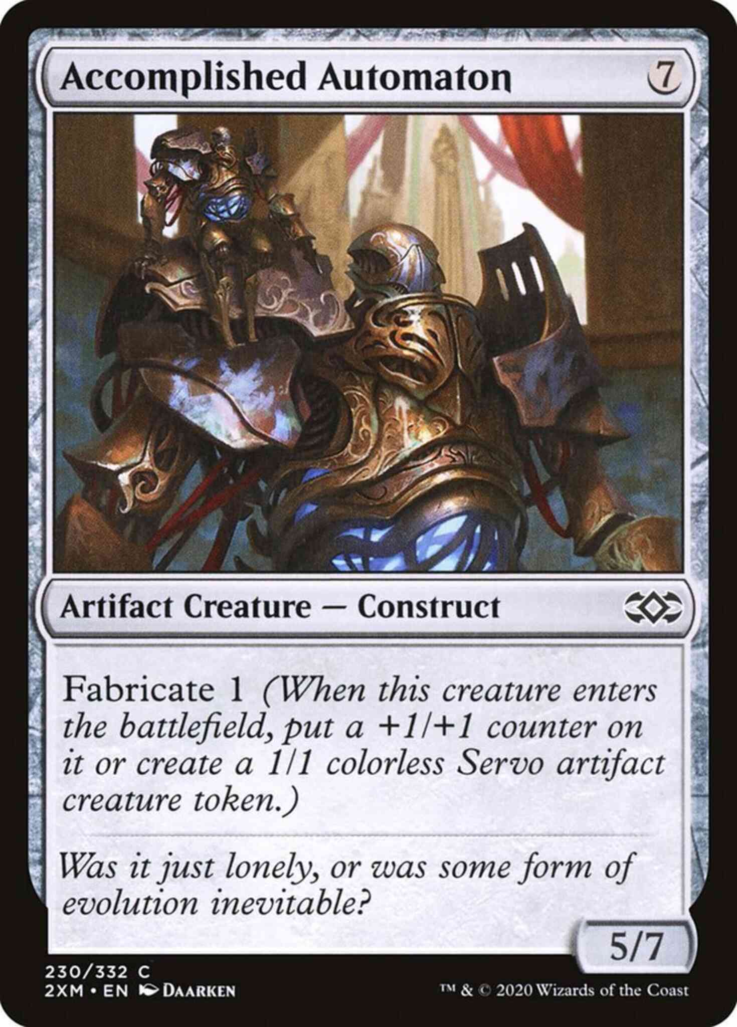Accomplished Automaton [230] [Double Masters] [Non-Foil]