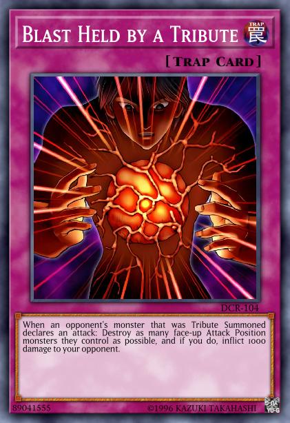 Blast Held by a Tribute - DCR-104 - Ultra Rare - Unlimited