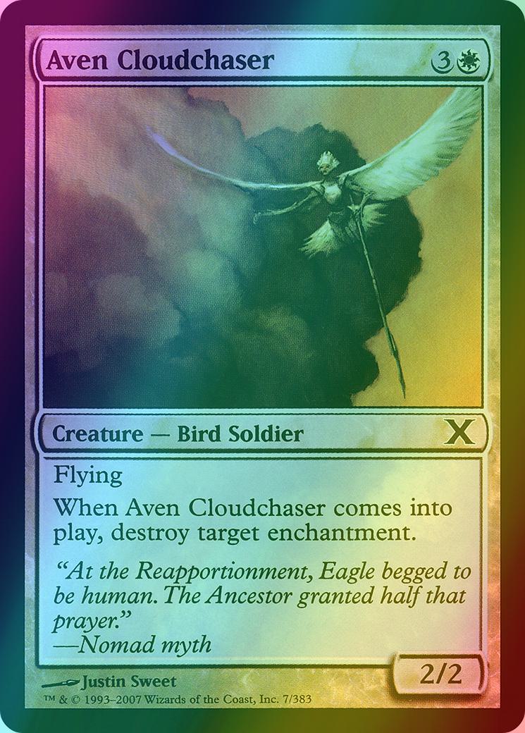 Aven Cloudchaser [7] [Tenth Edition] [Foil]