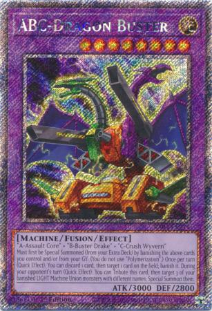 ABC-Dragon Buster - RA04-EN271 - Platinum Secret Rare - 1st Edition