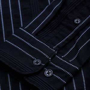 Black Stripes Slim Fit Shirt