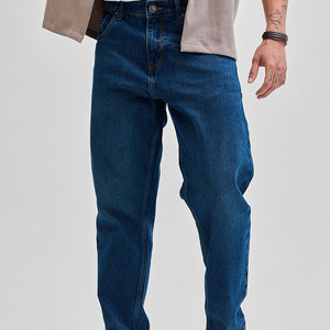 Blue Baggy Fit Jeans