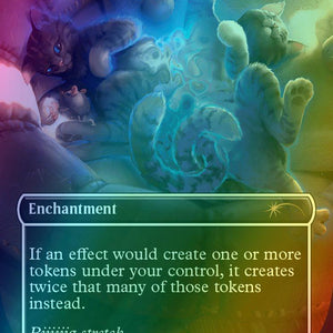 Anointed Procession // Anointed Procession [1511] [Borderless] [Raining Cats and Dogs] [Secret Lair Drop] [Foil]