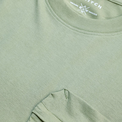 Sage Utility Pocket Oversized T-Shirt