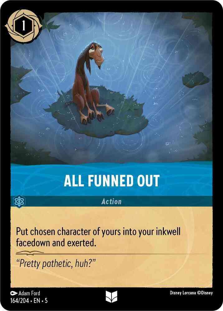 All Funned Out - 164/204 [Shimmering Skies] [Non-Foil]