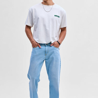 Light Blue Relaxed Fit Jeans
