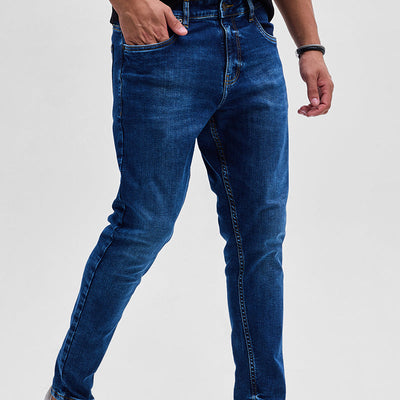 Navy Skinny Fit Jeans