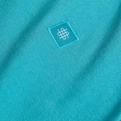 Believe Turquoise Polo T-Shirt
