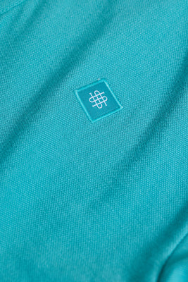 Believe Turquoise Polo T-Shirt