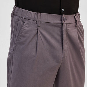 Grey Slim Fit Trousers