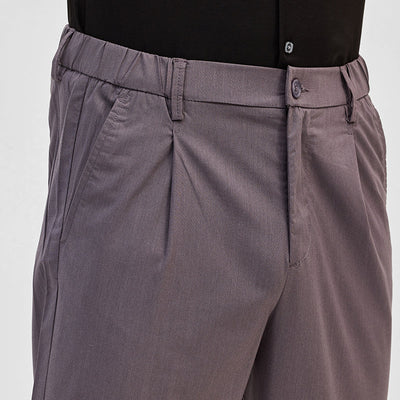 Grey Slim Fit Trousers