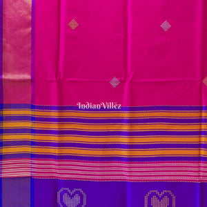 Violet Rani Handwoven Soft Silk Saree