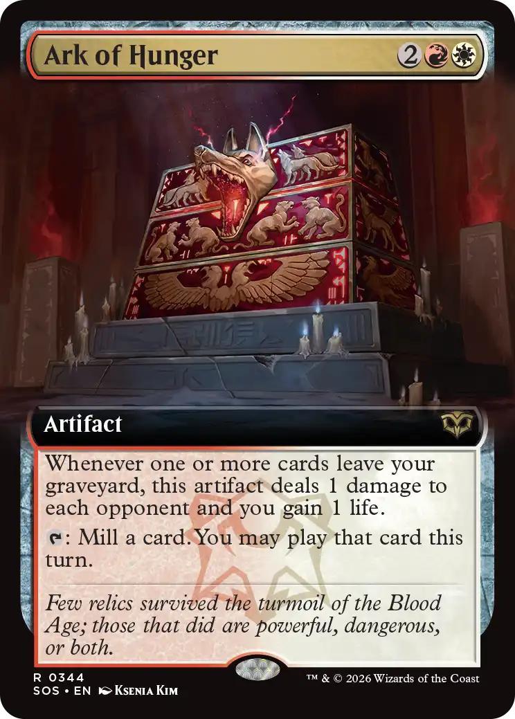 Ark of Hunger [344] [Extended Art] [Secrets of Strixhaven] [Non-Foil]