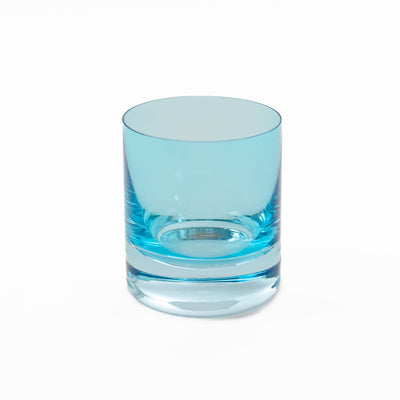 Estelle Colored Rocks Glass - Set of 6 {Ocean Blue}