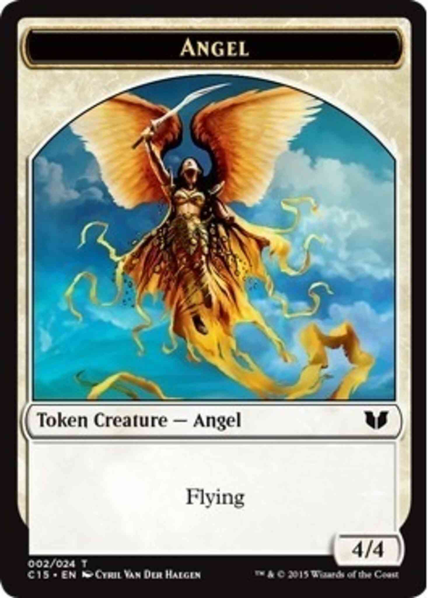 Angel Token (02) // Spirit Token (22) [Commander 2015 Tokens] [Non-Foil]