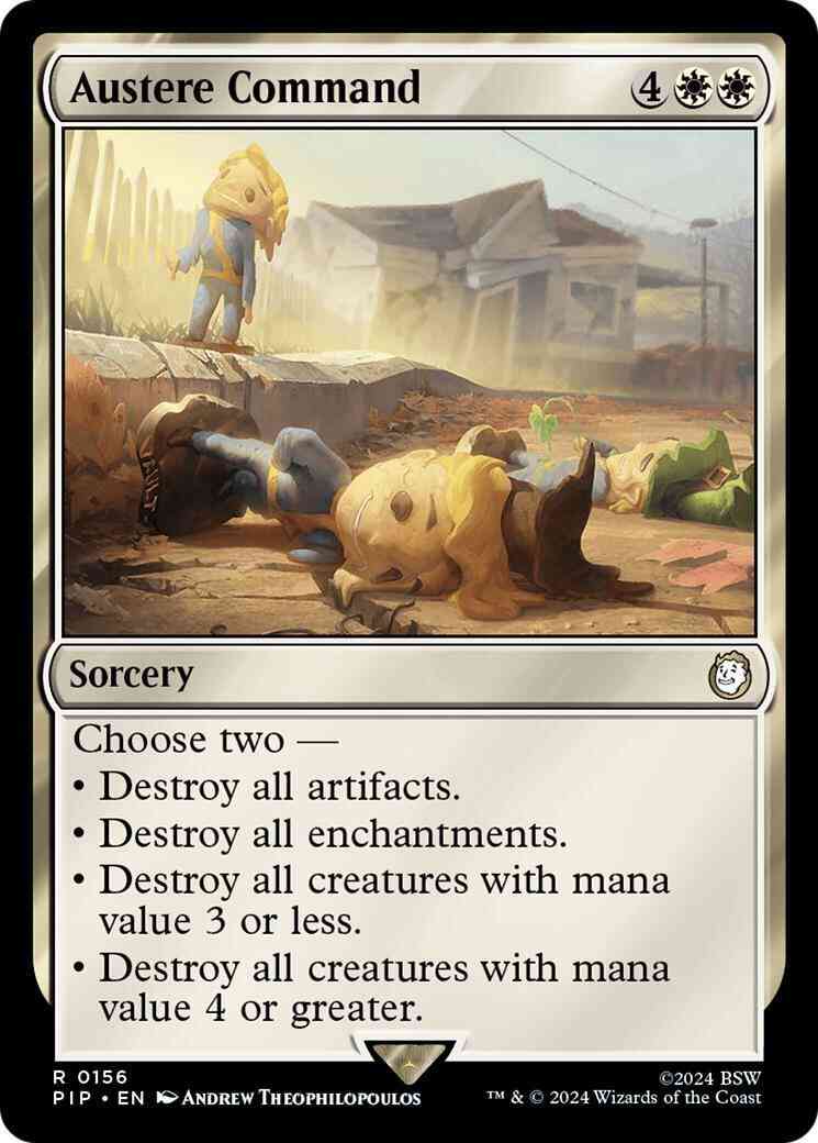 Austere Command [156] [Fallout] [Non-Foil]