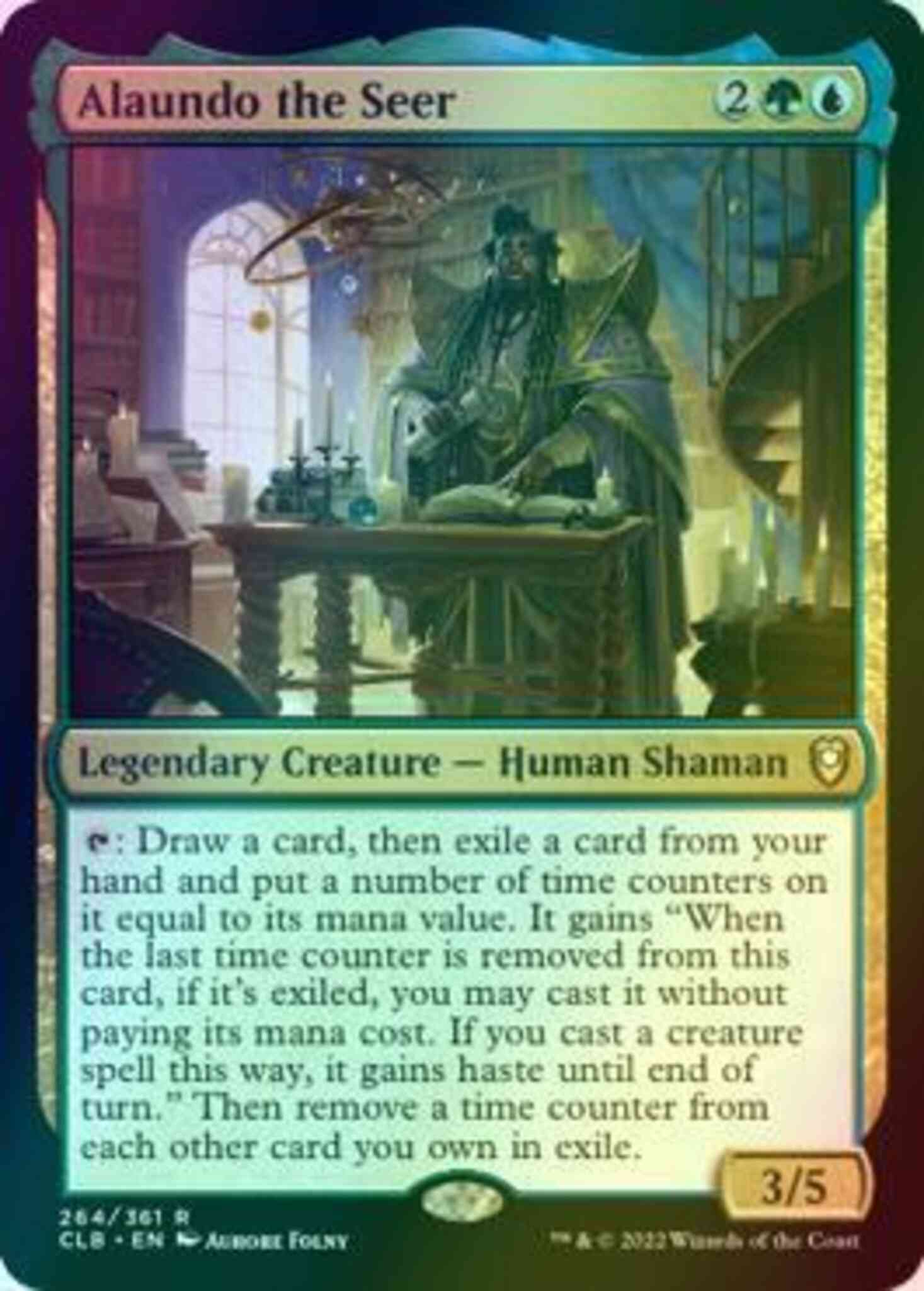Alaundo the Seer [264] [Commander Legends: Battle for Baldur's Gate] [Foil]