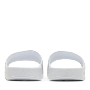 adidas Adilette Aqua Slides Cloud White Platinum Metallic