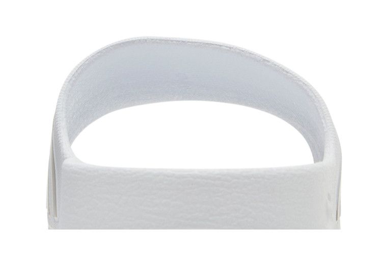 adidas Adilette Aqua Slides Cloud White Platinum Metallic