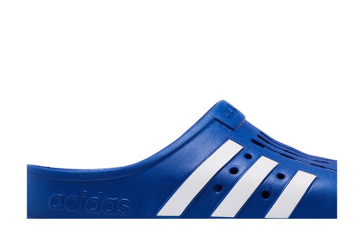 adidas Adilette Clogs Royal Blue Cloud White