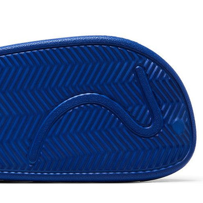 adidas Adilette Clogs Royal Blue Cloud White