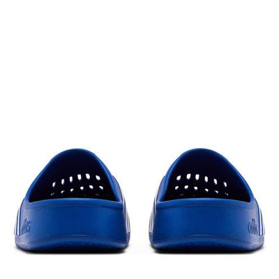 adidas Adilette Clogs Royal Blue Cloud White