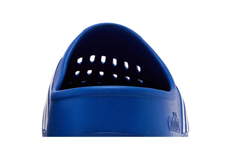 adidas Adilette Clogs Royal Blue Cloud White